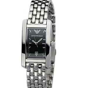armani ladies watch rectangular